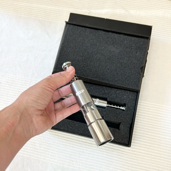 Mini Stainless Steel Salt & Pepper Mill Set - Picture 4 of 11